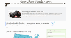 Desktop Screenshot of gun-shop-finder.com